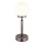 Globo - LED Stmievateľná nabíjacia dotyková stolná lampa LED/2,5W/5V 1800mAh 2700/4000/6500K antracit