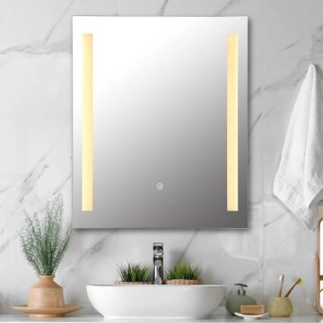 Globo - LED Stmievateľné kúpeľňové podsvietené zrkadlo LED/12W/230V 3000K IP44