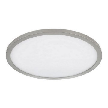 Globo - LED Stmievateľné kúpeľňové stropné svietidlo LED/18W/230V pr. 29,4 cm IP44 matný chróm