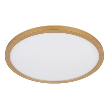 Globo - LED Stmievateľné kúpeľňové stropné svietidlo LED/24W/230V 3000K IP44 pr. 42 cm mosadz