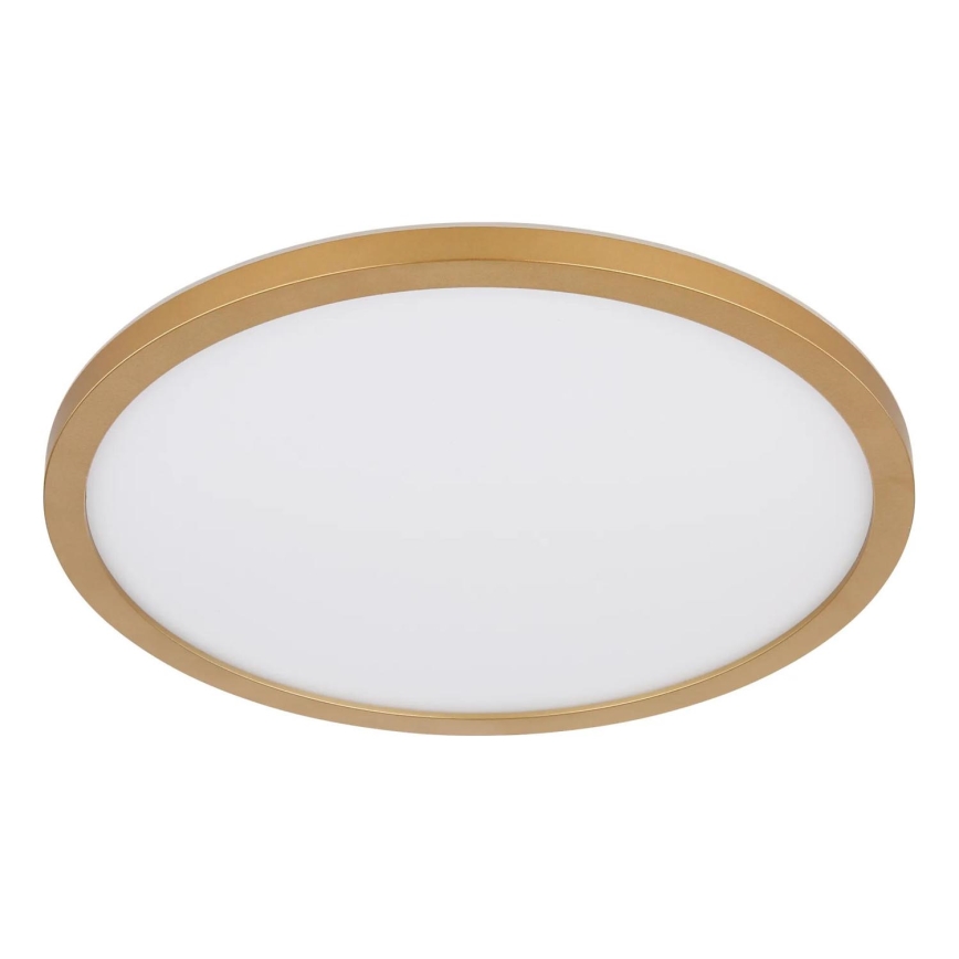 Globo - LED Stmievateľné kúpeľňové stropné svietidlo LED/24W/230V 3000K IP44 pr. 42 cm mosadz