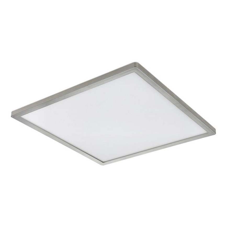 Globo - LED Stmievateľné kúpeľňové stropné svietidlo LED/24W/230V 42x42 cm IP44 matný chróm