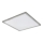 Globo - LED Stmievateľné kúpeľňové stropné svietidlo LED/24W/230V 42x42 cm IP44 matný chróm