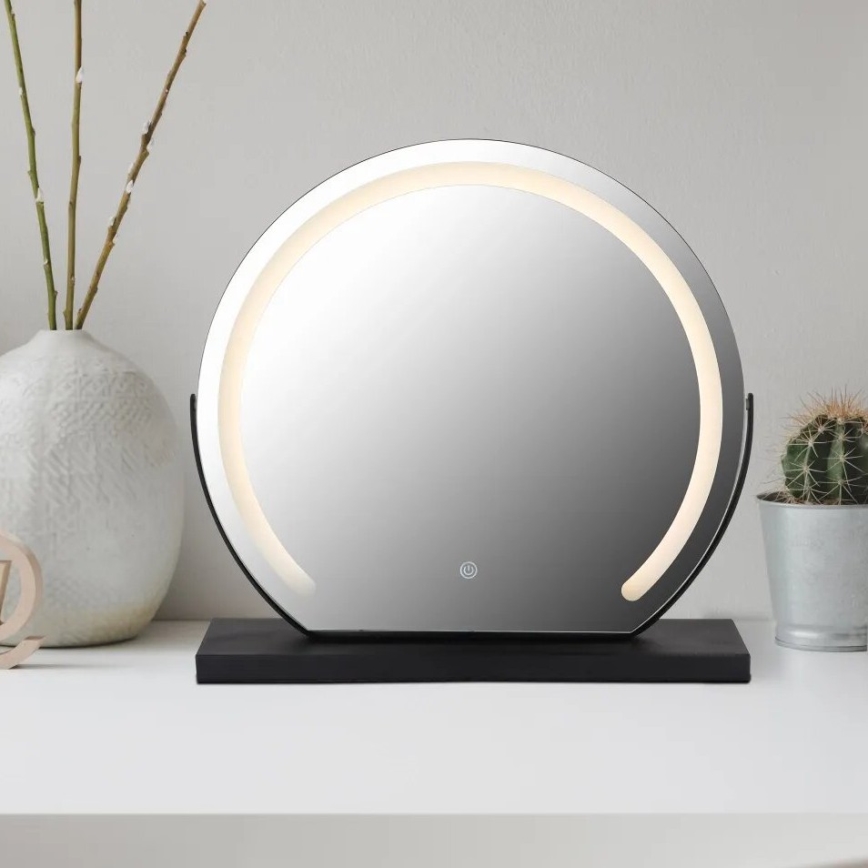 Globo - LED Stmievateľné nástenné zrkadlo s podsvietením LED/10W/230V 2700/4000/6500K 12x48,5 cm