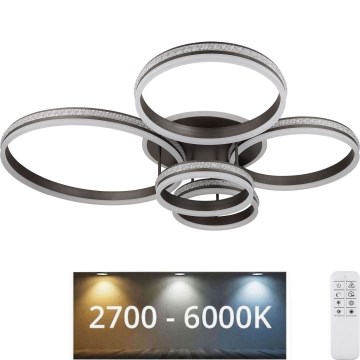 Globo - LED Stmievateľné stropné svietidlo LED/120W/230V 2700K-6000K + diaľkové ovládanie