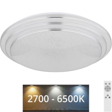 Globo - LED Stmievateľné stropné svietidlo LED/18W/230V pr. 40 cm 2700-6500K + diaľkové ovládanie