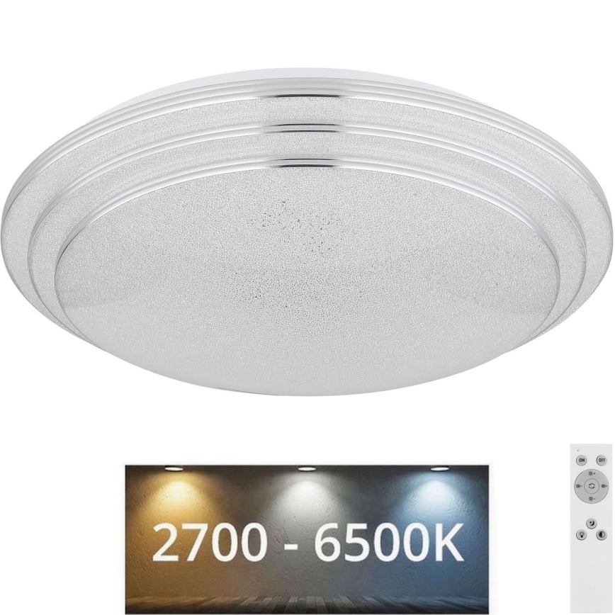 Globo - LED Stmievateľné stropné svietidlo LED/18W/230V pr. 40 cm 2700-6500K + diaľkové ovládanie