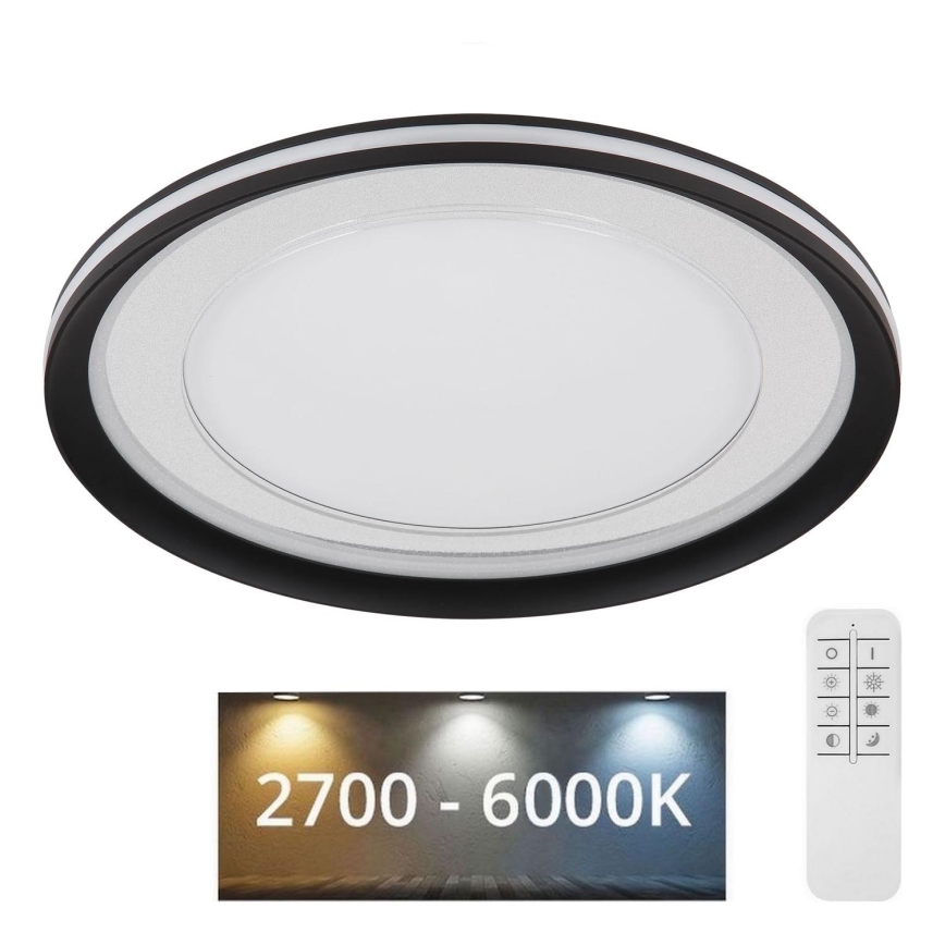 Globo - LED Stmievateľné stropné svietidlo LED/24W/230V 2700-6000K + diaľkové ovládanie