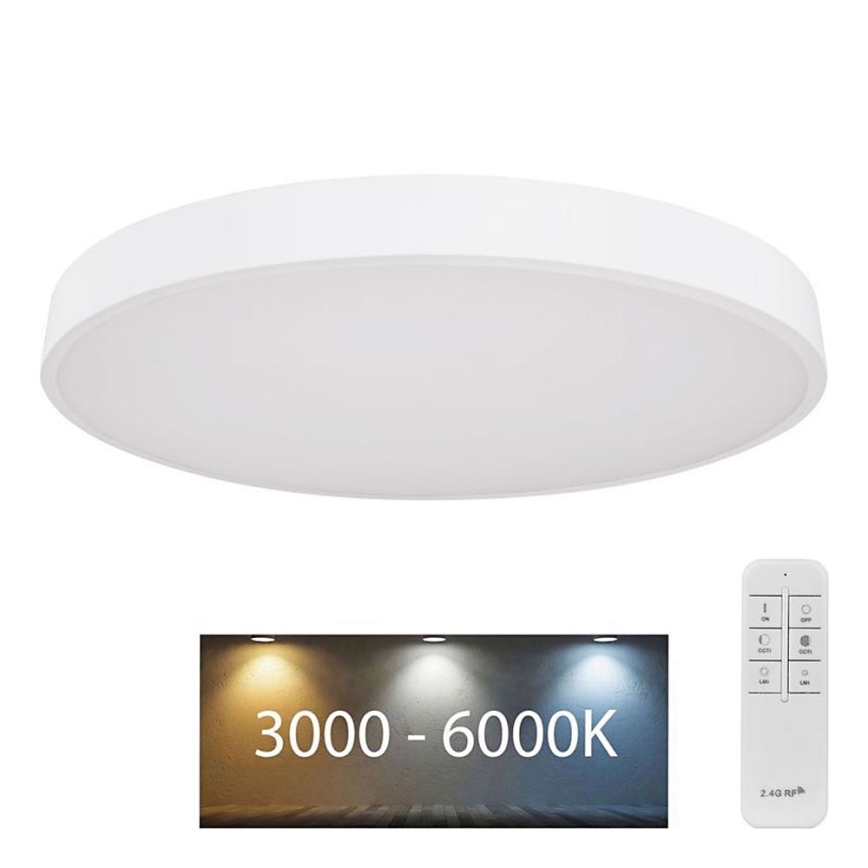 Globo - LED Stmievateľné stropné svietidlo LED/48W/230V 3000-6000K + diaľkové ovládanie