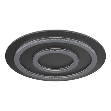 Globo - LED stmievateľné stropné svietidlo LED/60W/230V 3000-6500K priemer 55 cm antracit + diaľkové ovládanie