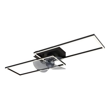 Globo - LED stmievateľné stropné svietidlo s ventilátorom LED/38W/230V 3000-6500K + diaľkové ovládanie
