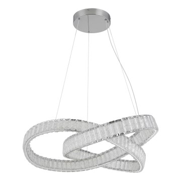 Globo - LED Stmievateľný luster na lanku LED/110W/230V 2700-6000K pr. 78 cm + diaľkové ovládanie