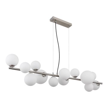 Globo - LED Stojacia lampa 13xG9/3,5W/230V biela