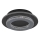 Globo - LED stropné svietidlo LED/12W/230V 3000/4000/6500K pr. 20 cm antracit