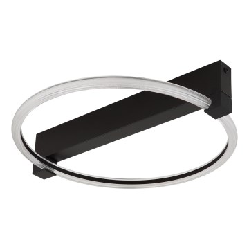 Globo - LED stropné svietidlo LED/15W/230V 3000K 41,5x38 cm čierna