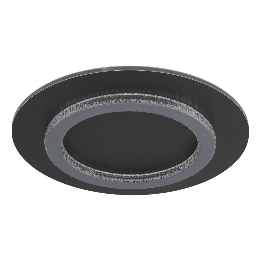 Globo - LED stropné svietidlo LED/24W/230V 3000/4000/6500K pr. 35 cm antracit