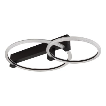 Globo - LED Stropné svietidlo LED/24W/230V 3000K 58x38 cm čierna