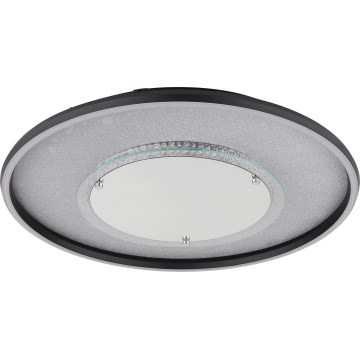 Globo - LED stropné svietidlo LED/40W/230V 3000/4000/6000K pr. 51,5 cm čierna