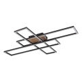 Globo - LED Stropné svietidlo LED/40W/230V 3000K 60x80 cm čierna