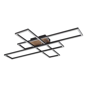 Globo - LED Stropné svietidlo LED/40W/230V 3000K 60x80 cm čierna