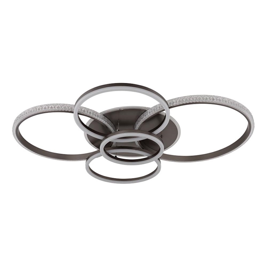 Globo - LED Stropné svietidlo LED/70W/230V 3000K 88x110 cm antracit