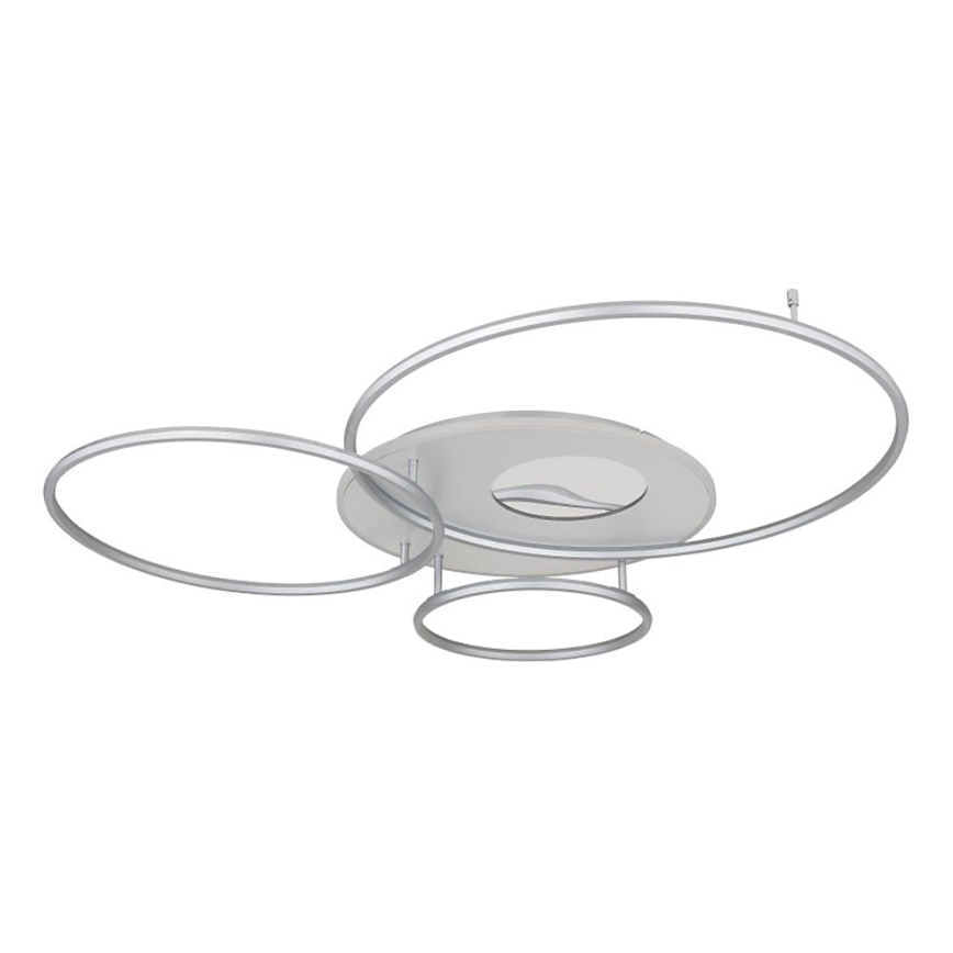 Globo - LED stropné svietidlo stmievateľné LED/70W/230V 2700-6500K matný chróm + diaľkové ovládanie