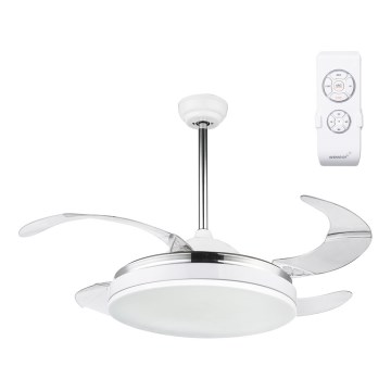 Globo - LED Stropný ventilátor LED/36W/230V + diaľkové ovládanie
