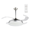 Globo - LED Stropný ventilátor s diaľkovým ovládačom LED/36W/230V