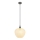 Globo - Luster na lanku 1xE27/40W/230V pr. 29 cm biela/antracit
