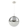 Globo - Luster na lanku 1xE27/40W/230V pr. 33 cm