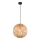 Globo - Luster na lanku 1xE27/60W/230V bambus