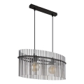 Globo - Luster na lanku 2xE27/60W/230V čierna