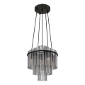 Globo - Luster na lanku 5xE14/40W/230V čierna