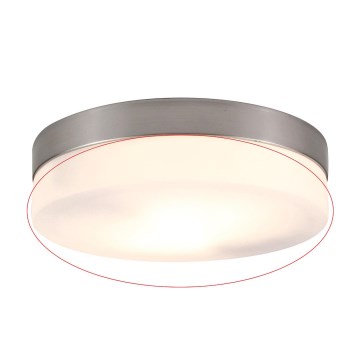 Globo - Náhradné sklo ku stropnému svietidlu OPAL E27 pr. 23,5 cm