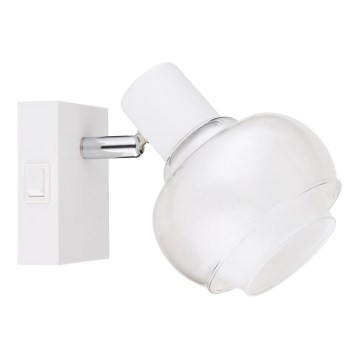 Globo - Nástenné bodové svietidlo 1xE14/40W/230V biela