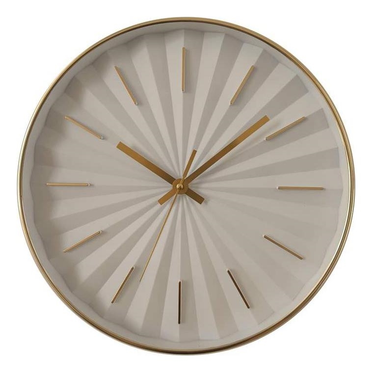 Globo - Nástenné hodiny pr. 30,5 cm 1xAA biele