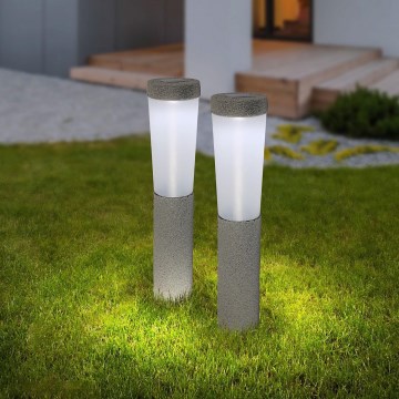 Globo - SADA 2x LED Solárne svietidlo LED/0,1W/3V 6000K IP44
