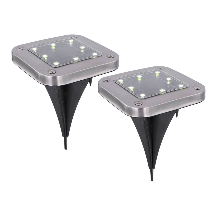 Globo - SADA 2x LED Solárne svietidlo LED/0,8W/1,2V IP44 300 mAh