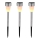 Globo - SADA 3x Solárna lampa 3xLED/0,06W/1,2V IP44 200 mAh