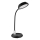 Globo - stmievateľná dotyková stolná LED lampa, 12 W, 230 V, 3000/4000/6500 K, čierna