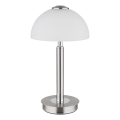 Globo - stmievateľná dotyková stolná LED lampa LED/7W/230V 3000K matný chróm