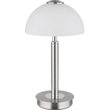 Globo - stmievateľná dotyková stolná LED lampa LED/7W/230V 3000K matný chróm