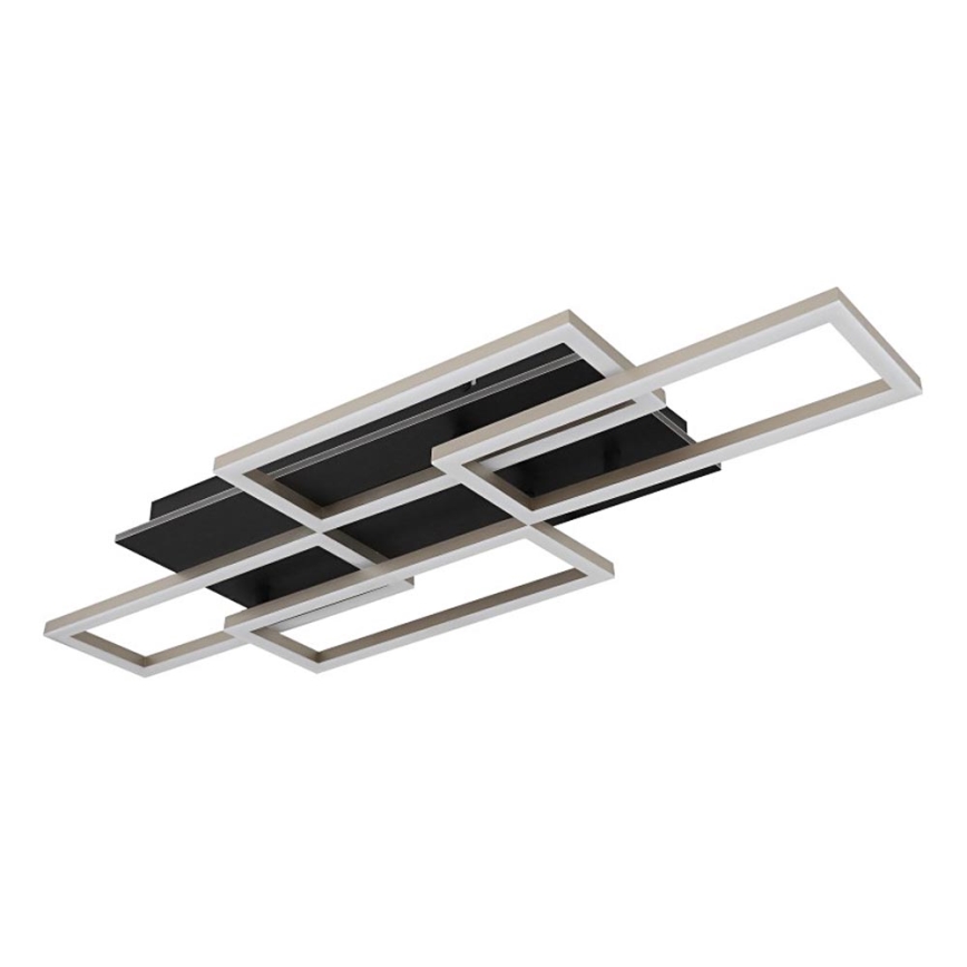 Globo - stmievateľné LED stropné svietidlo LED/40W/230V 2700-6500K 32,5x87,5 cm čierne + diaľkové ovládanie