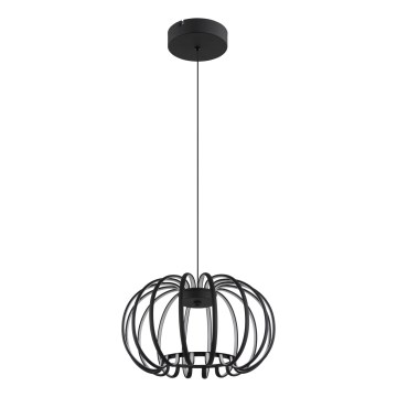 Globo - stmievateľný LED luster na lanku LED/40W/230V 3000K čierny