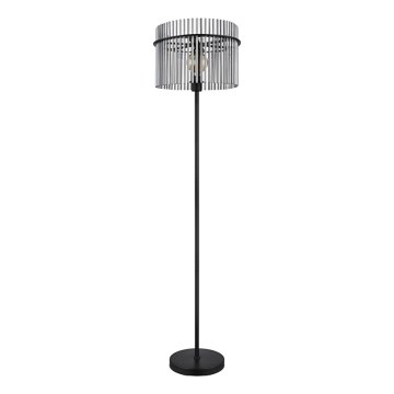 Globo - Stojacia lampa 1xE27/60W/230V čierna