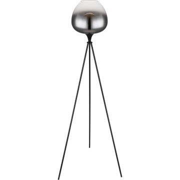 Globo - Stojacia lampa 1xE27/60W/230V čierna