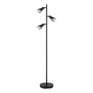 Globo - Stojacia lampa 3xE14/25W/230V čierna