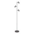 Globo - Stojacia lampa 3xGU10/5W/230V šedá