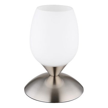 Globo - Stolná dotyková lampa 1xE14/25W/230V matný chróm