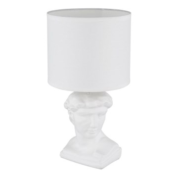 Globo - Stolná lampa 1xE14/40W/230V biela